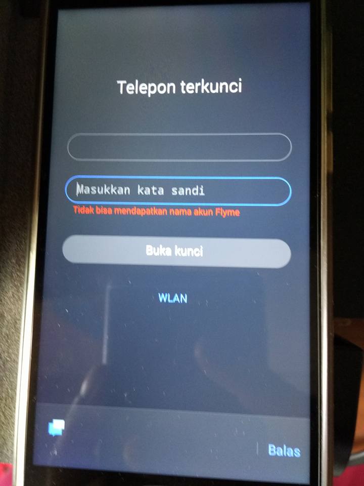 Mengatasi Akun Flyme Meizu M2 Mini Telepon Terkunci