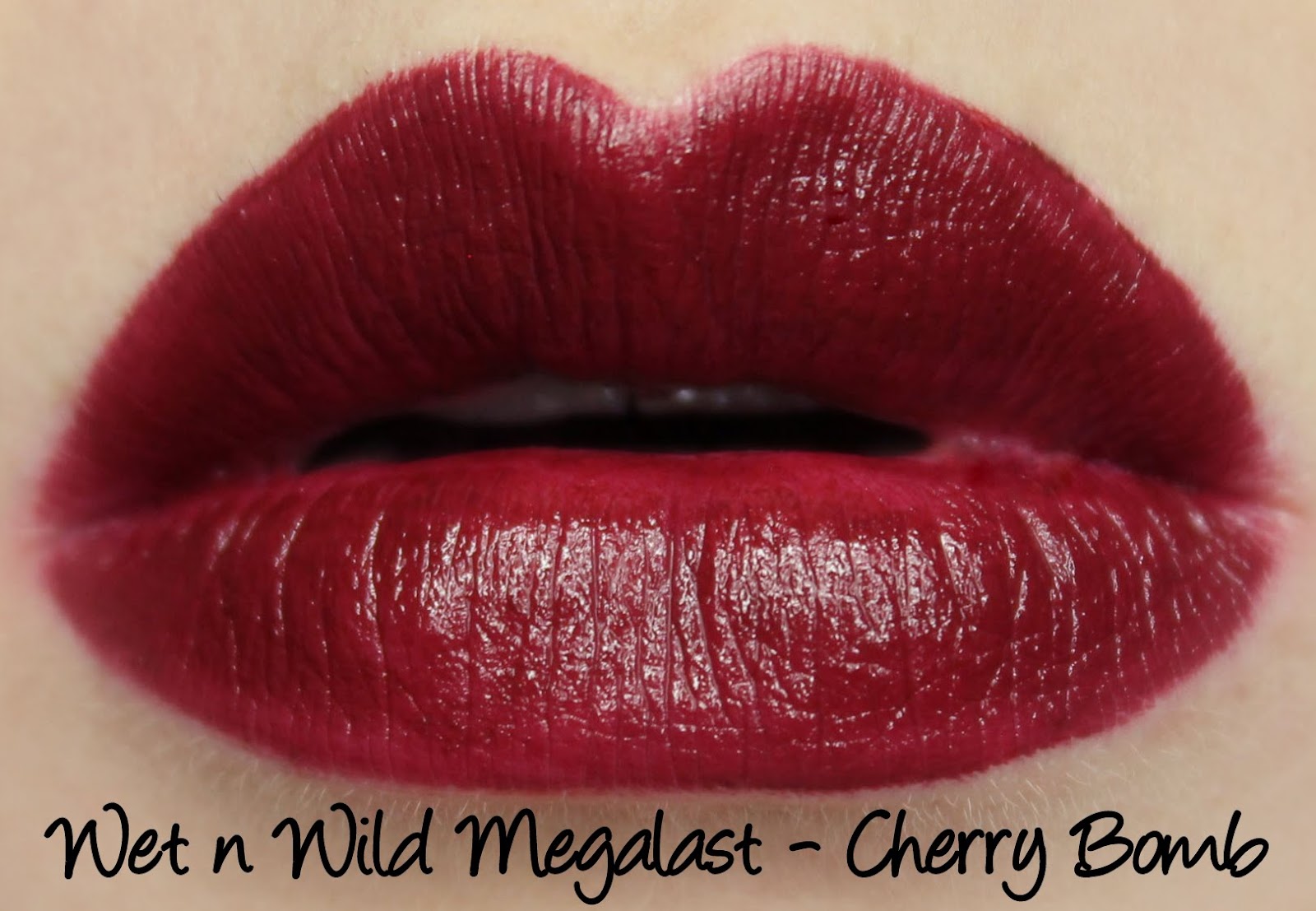 Wet n Wild Megalast Lip Color - Cherry Bomb swatch & review