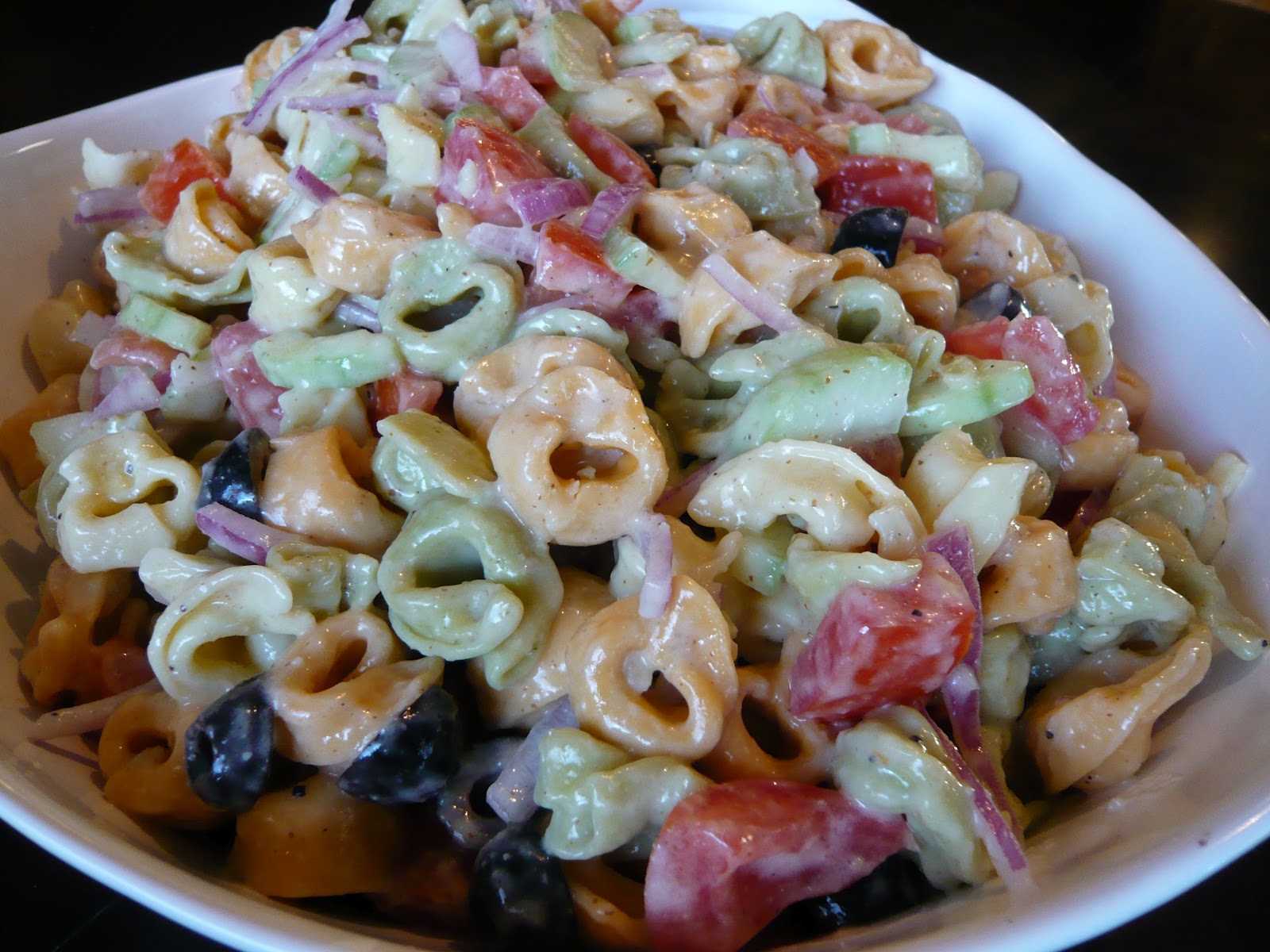 Cracked Up Kitchen Creamy Tortellini Salad