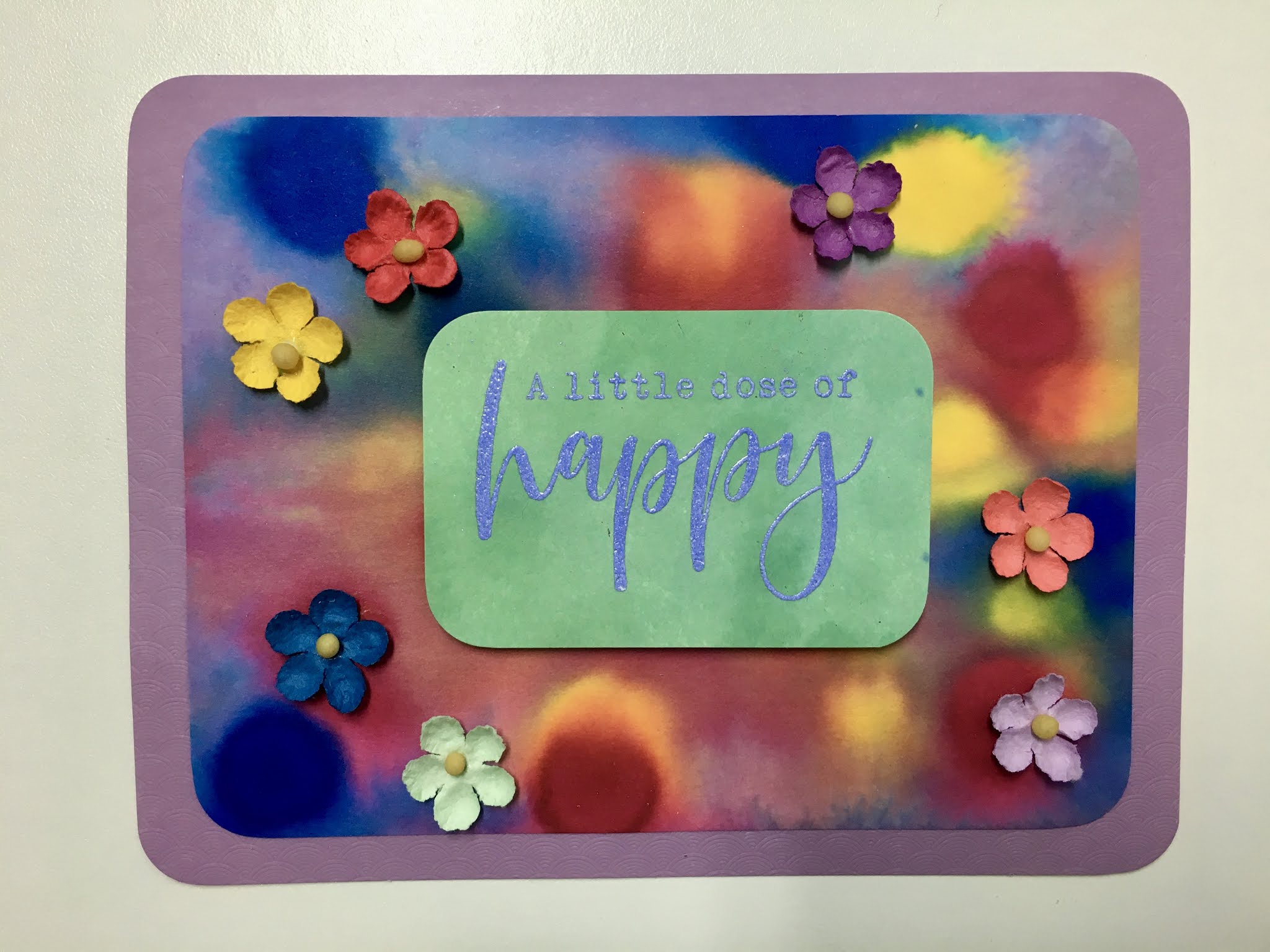 ReInker Tie Dye Cardstock
