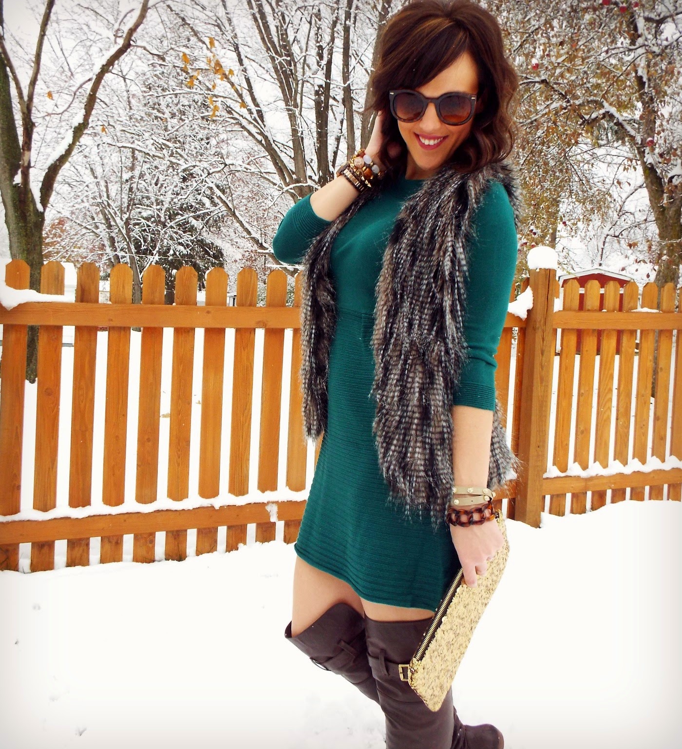 The Winter Dress and O, Hey Girl Link-Up | Fashion, Bling, and other ...
