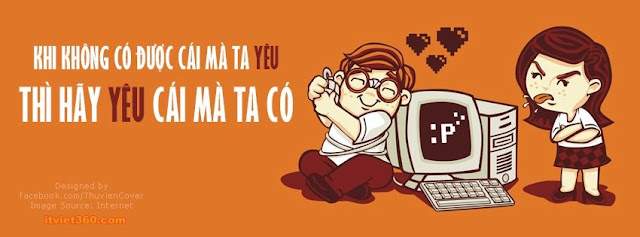 Ảnh bìa Facebook F.A - Cover FB Forever Alone, hãy yêu cái mà ta có