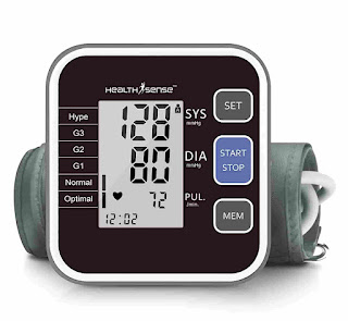 HealthSense Classic BP120 Heart Mate Fully Automatic Digital Blood Pressure Monitor