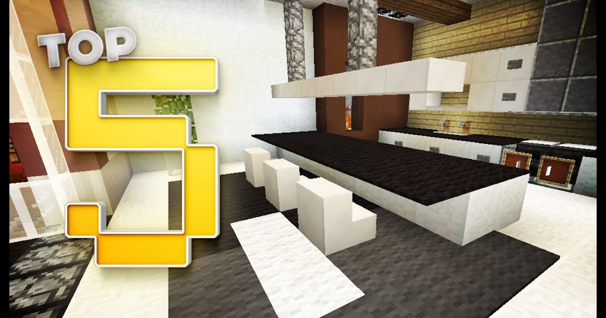 Kitchen Ideas Minecraft Pe Architecture House