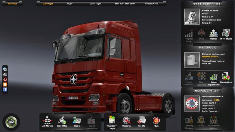 Euro Truck Simulator 2 v1.9.24.1 (castellano)