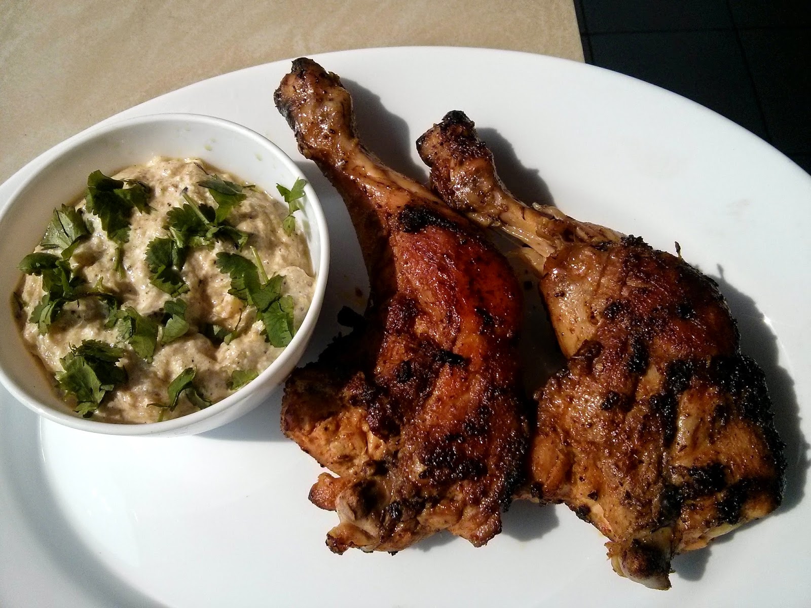 For the Love of Food Pan Roasted Chicken Legs