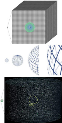 Inflation causes space to enlarge exponentially, which can very rapidly result in any pre-existing curved or non-smooth space appearing flat. If the Universe is curved, it has a radius of curvature that is at minimum hundreds of times larger than what we can examine