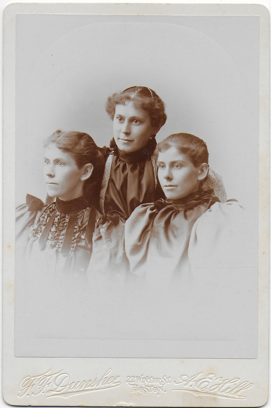 Heirlooms Reunited Photograph of "The Copperthorn Girls", by a Boston