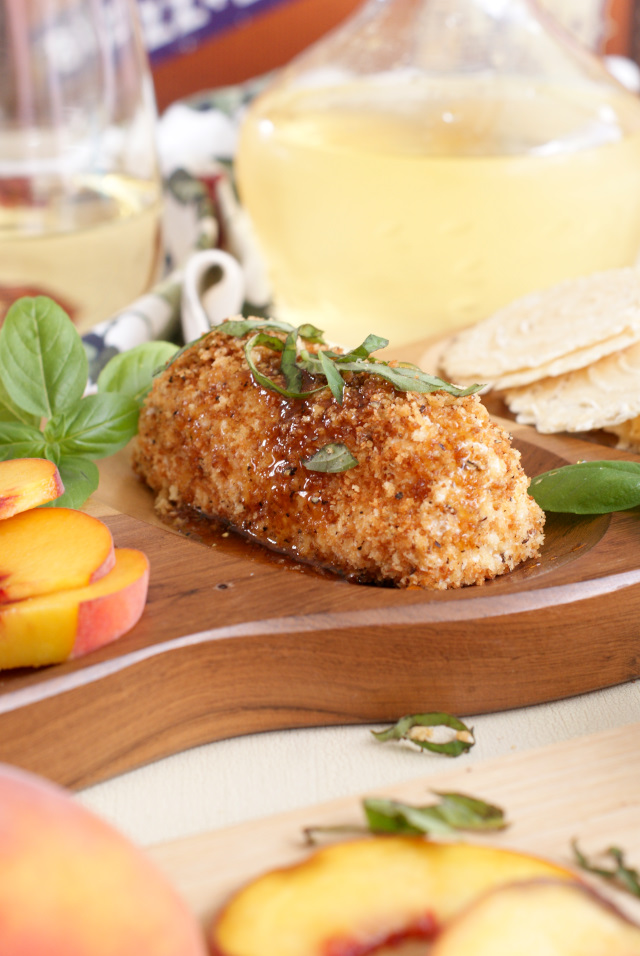 Honey, Basil, and Black Pepper Goat Cheese Spread The Two Bite Club