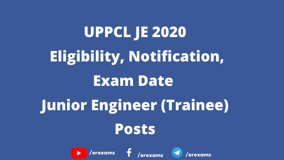 UPPCL JE 2020 – Eligibility, Notification, Exam Date Junior Engineer (Trainee) Posts ErExams - Engineering Exams Guidance RSS Feed EREXAMS - ENGINEERING EXAMS GUIDANCE RSS FEED #EDUCATION #EDUCRATSWEB | In this article, you can see photos & images. Moreover, you can see new wallpapers, pics, images, and pictures for free download. On top of that, you can see other pictures & photos for download. For more images visit my website and download photos.