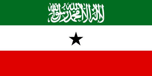 Flag of the self-proclaimed Republic of Somaliland