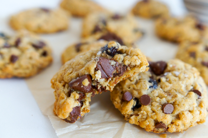 Cherry Chocolate Chip Oatmeal Cookies