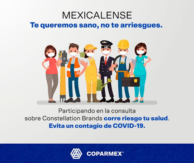 Coparmex califica al gobierno de AMLO de irresponsable ante el coronavirus