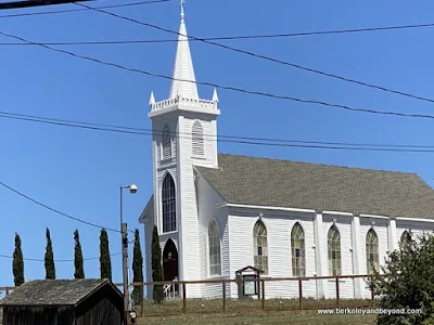 St. Theresa's Church in the 1962 Alfred Hitchcock film "The Birds" in Bodega, California