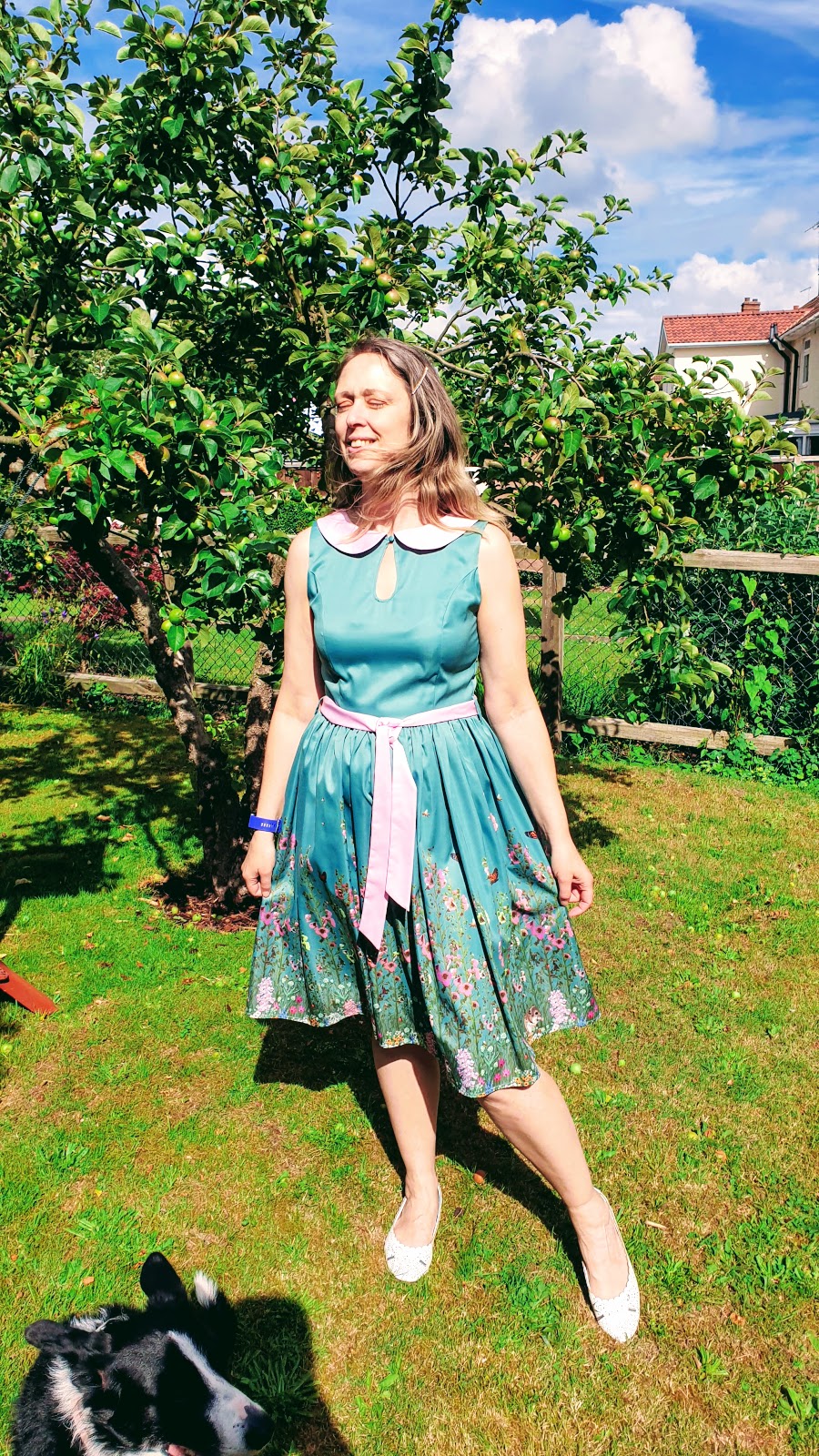 Vintage Swing Dress And Afternoon Tea In The Garden | Claire's World