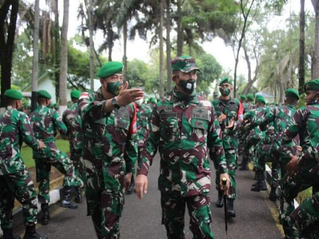 Pangdam I/BB Cek Kesiapan Prajurit Braja Sakti Pamtas RI-PNG