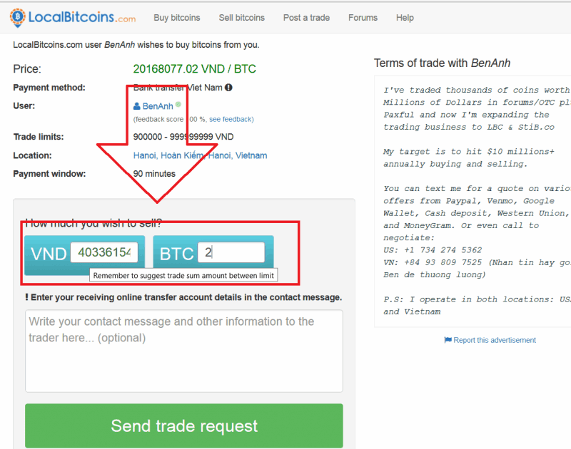 Localbitcoins.com – Sàn mua bán, trao đổi Bitcoin, VNĐ, Paypal, MB, PM… giá tốt nhất