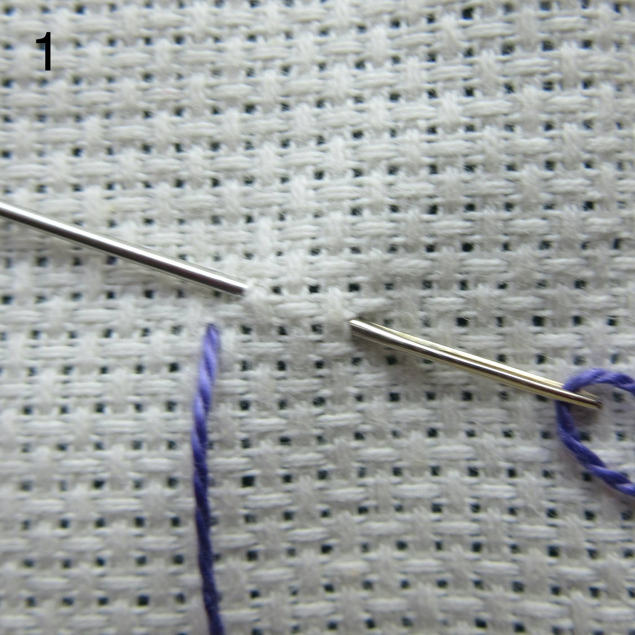 Queenie's Needlework Sunday Stitch school Lesson 157 Invented