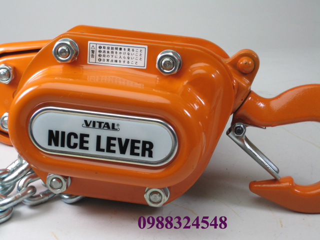 Pa lăng lắc tay Vital NR2-10 1 tấn