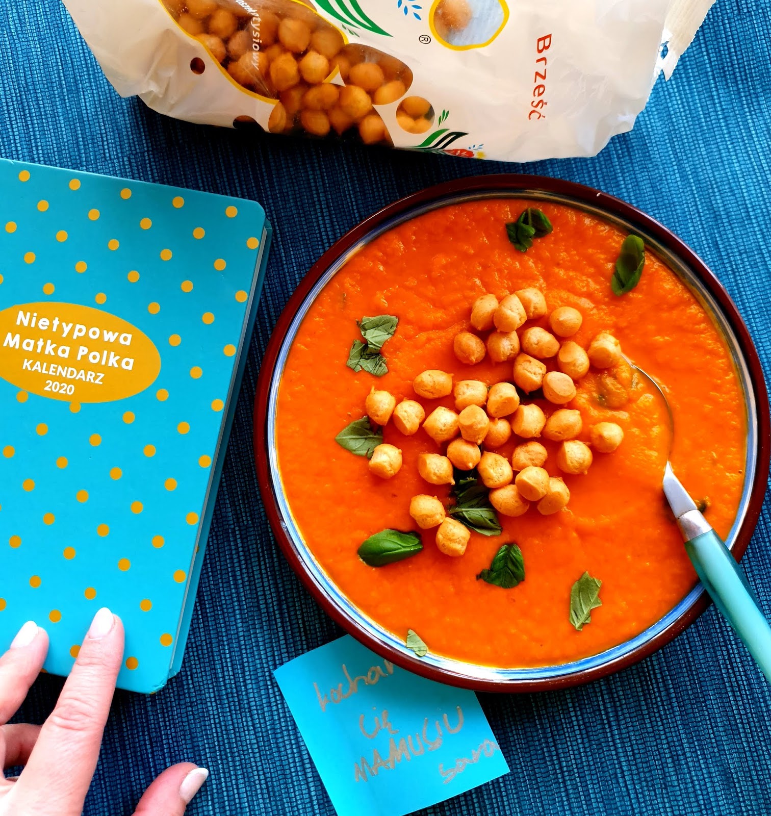 Zupa krem z marchewki ,batata i dyni