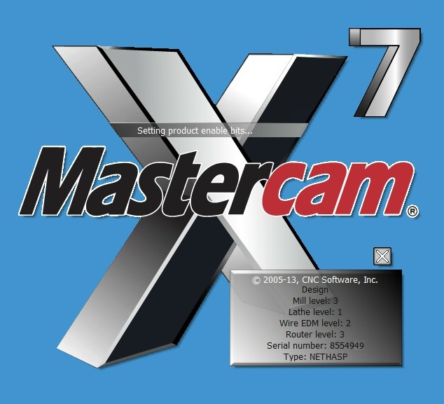 MasterCAM X7