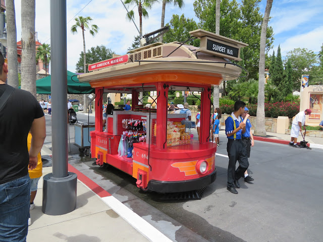 Sunset Boulevard Red Car Trolley Shop Disney's Hollywood Studios