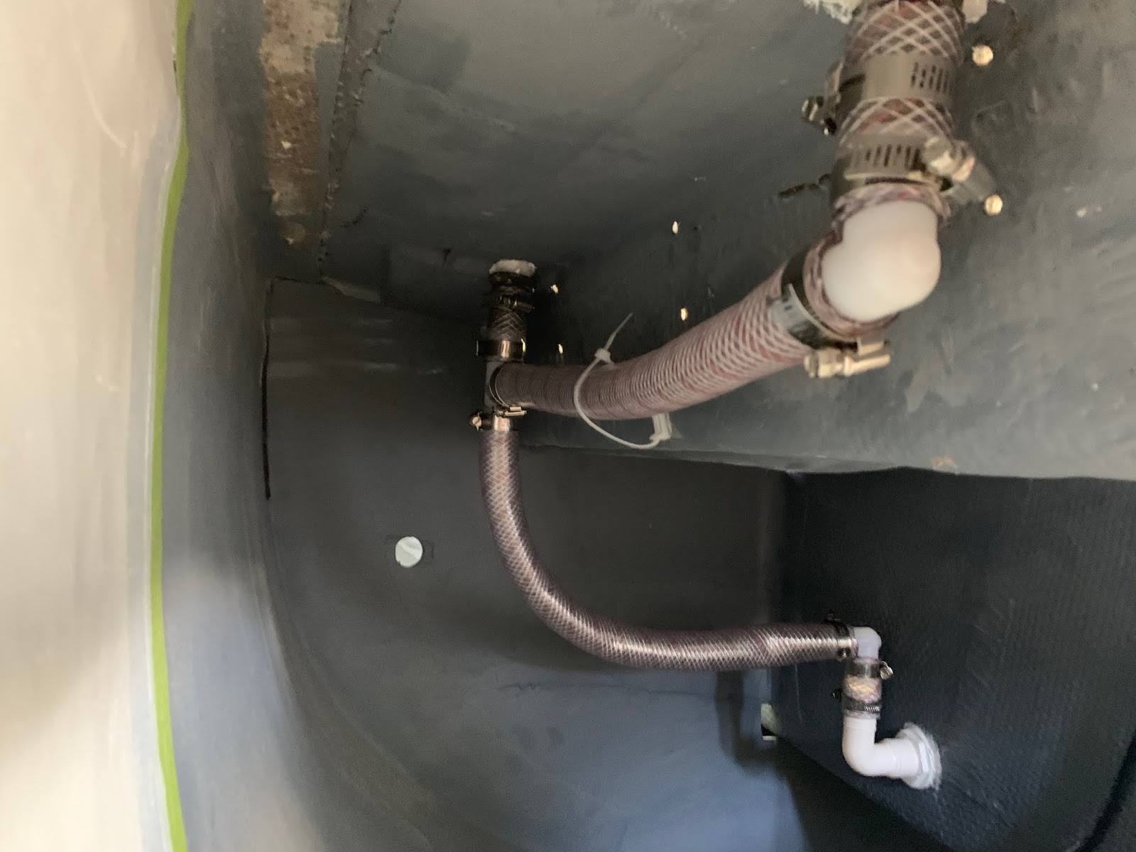 Allied Greenwich 24 Completing the Deck Scupper Lines