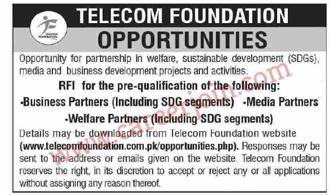 Telecom Foundation Jobs March 2021