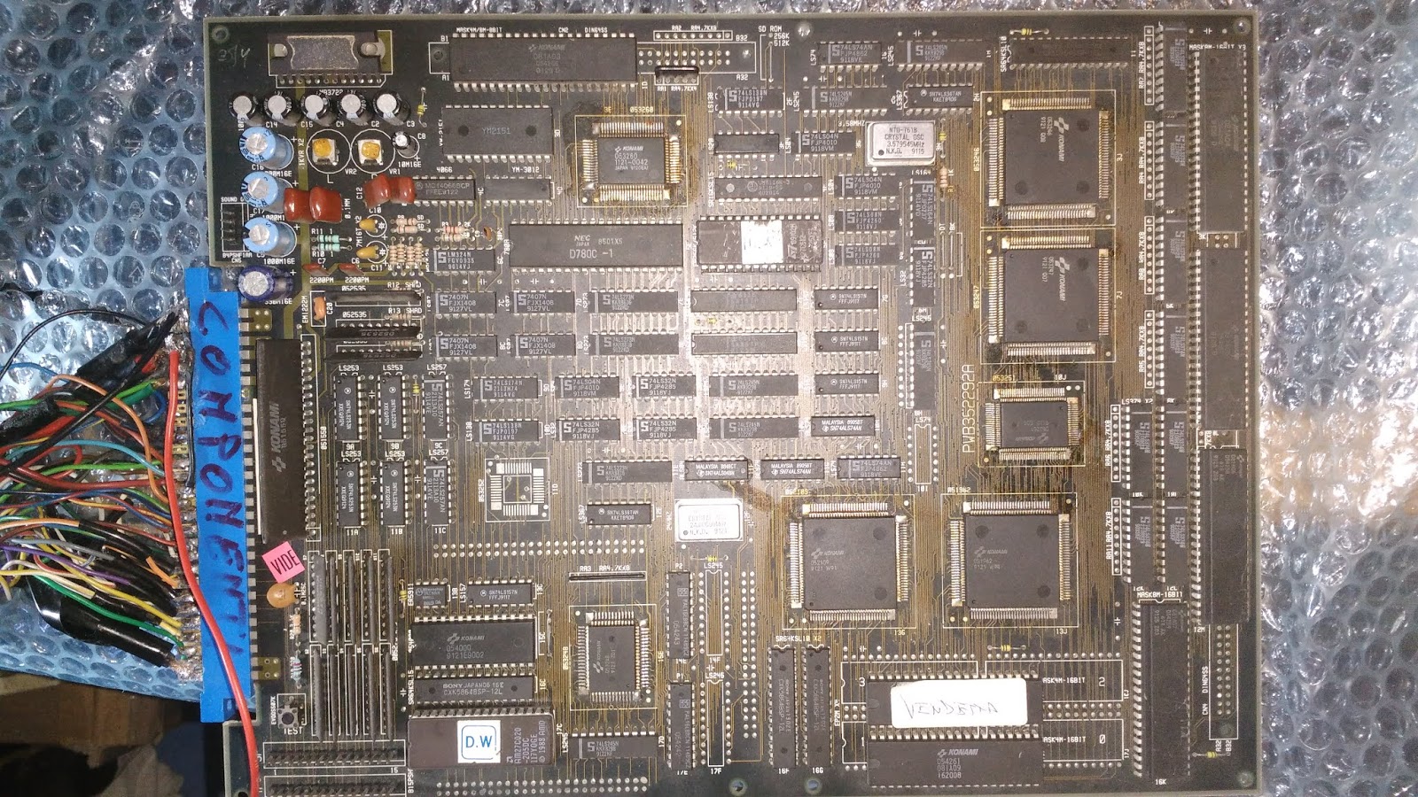 Caius Arcade Repairs & Engineering Vendetta repair log