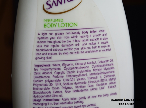 santoor-body-lotion-ingredients
