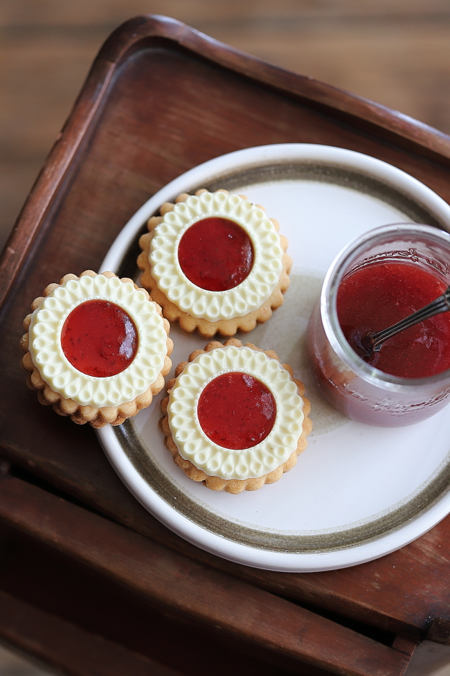 Sablé prestige chocolat confiture