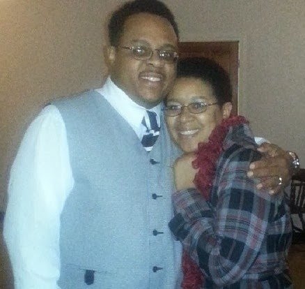 Me and Hubby New Years Eve 2013