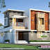 1805 sq-ft 3 bedroom modern house rendering