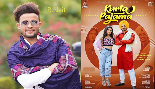 Kurta Pajama Song Lyrics By Nirvair Pannu ft.Afsana Khan