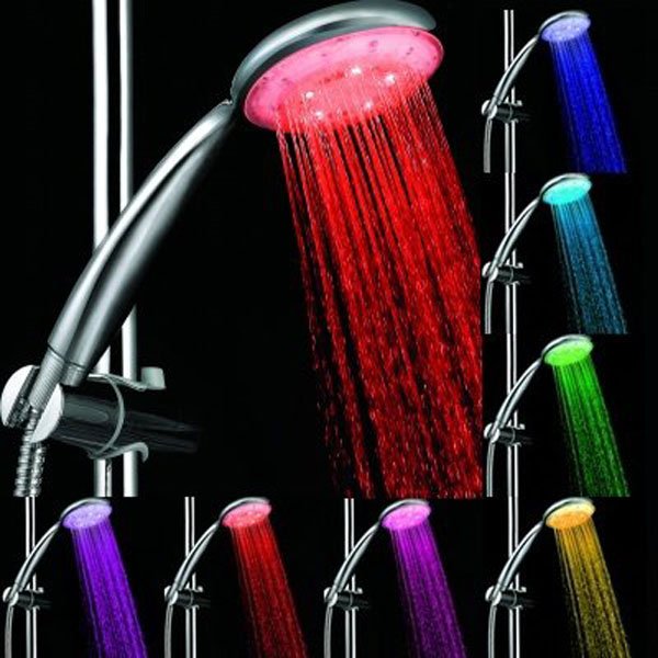 Colored Shower with LED Shower Head