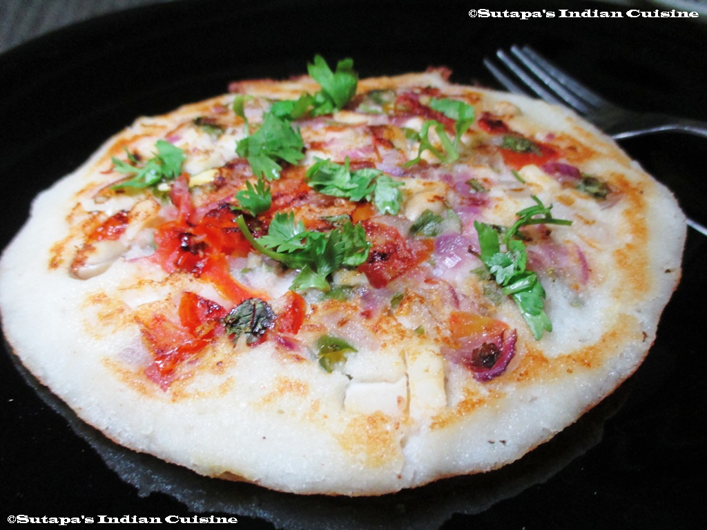 Tomato Onion Uttapam