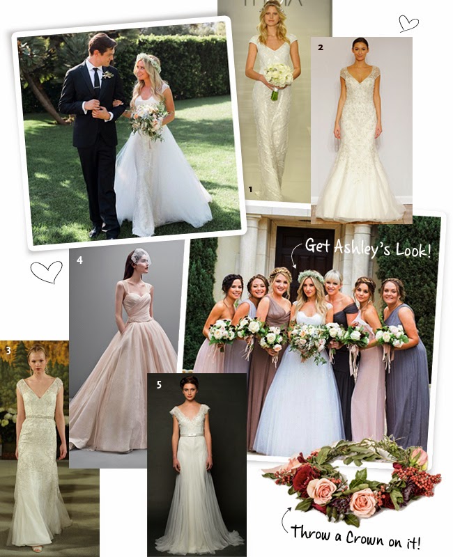 Red carpet wedding Ashley Tisdale and Christopher French Red Carpet