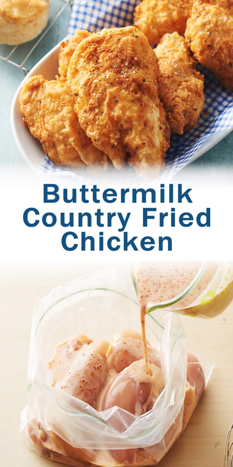 Buttermilk Country Fried Chicken - Bestrecipe005