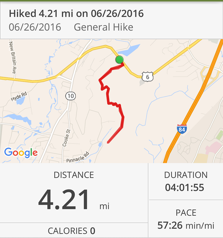 GranWood Explores Hike 35 Trail (Rte 6 to Rattlesnake