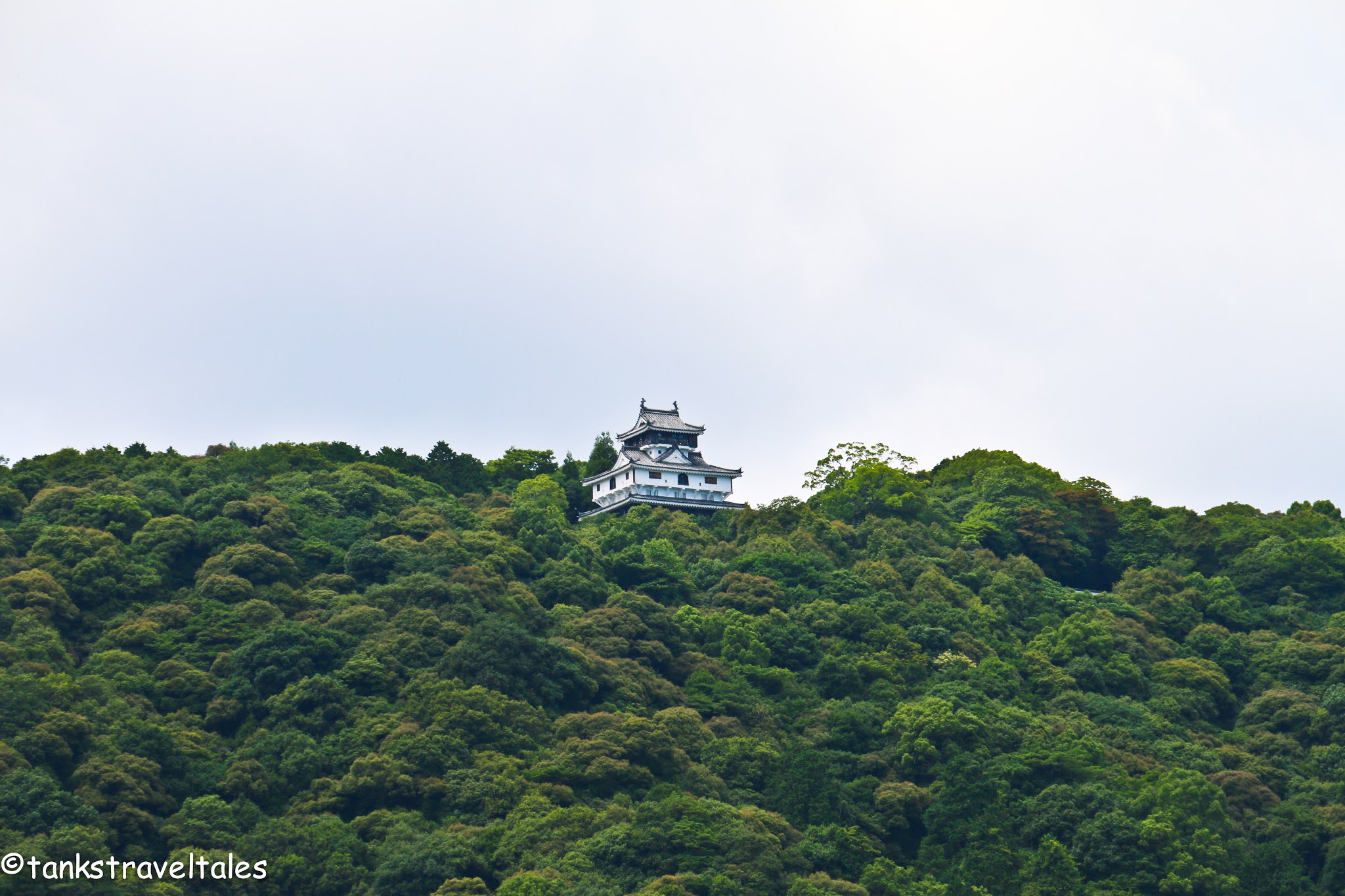 Japan, Iwakuni Castle on Mount Shiroyama