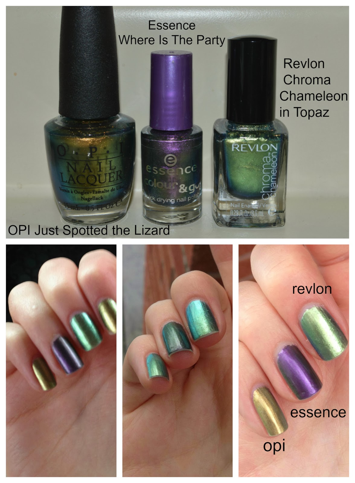 As you can see, all three shades have similar and different effects