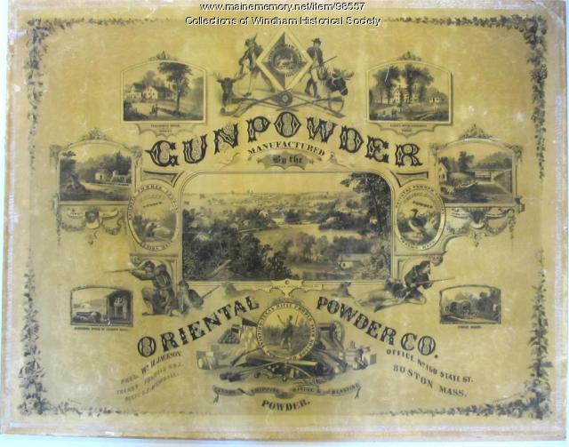 Windham History The Oriental Powder Mills
