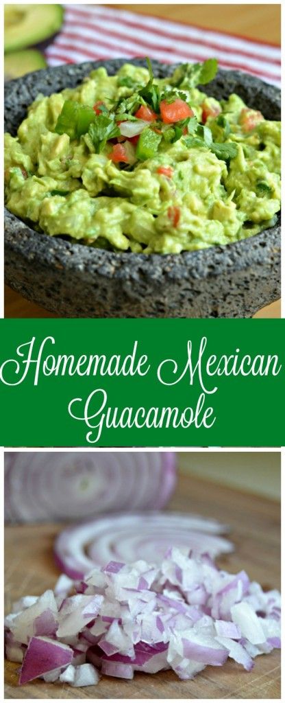 Homemade Mexican Guacamole - CUCINA DE YUNG