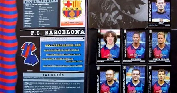 Football Cartophilic Info Exchange Panini (Spain) Liga 20002001