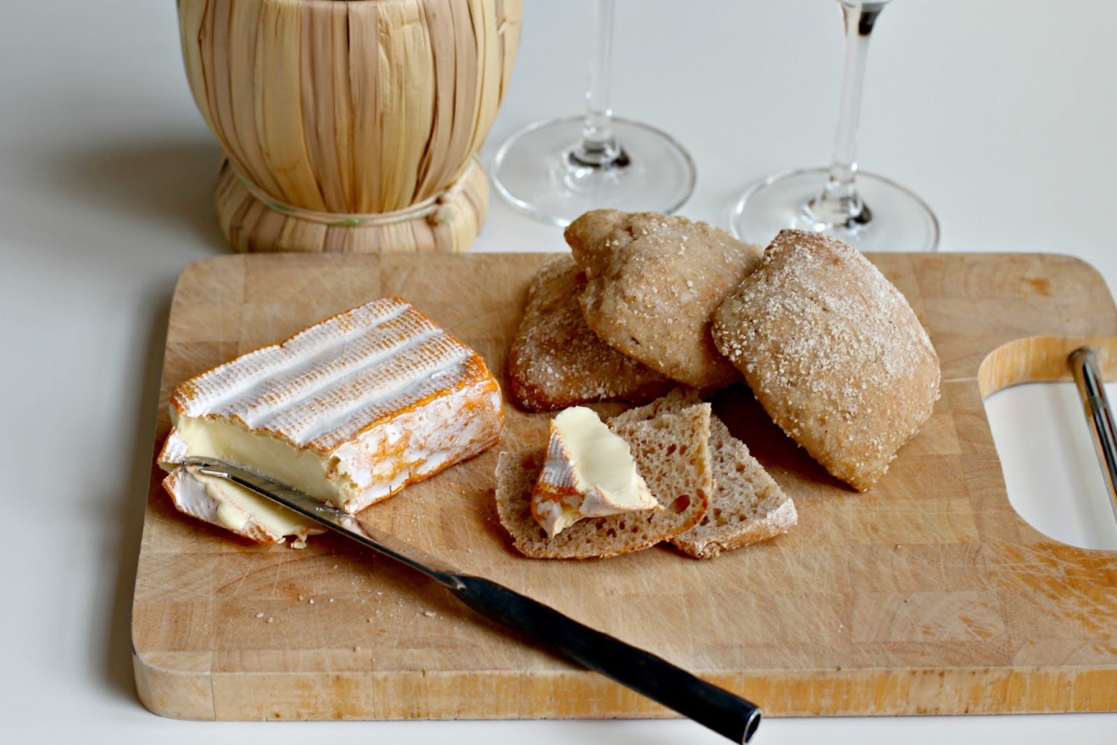 Milk and Honey Sourdough Oat Bran Rolls