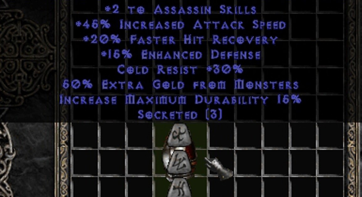 Best cRPGs TREACHERY RUNEWORD, Diablo 2 Resurrected, Perfect Superior