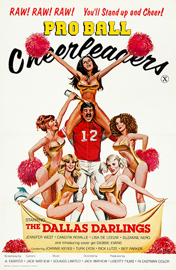 80s Cheerleader Porn - VIDEO ZETA ONE: Pro-Ball Cheerleaders (1979)