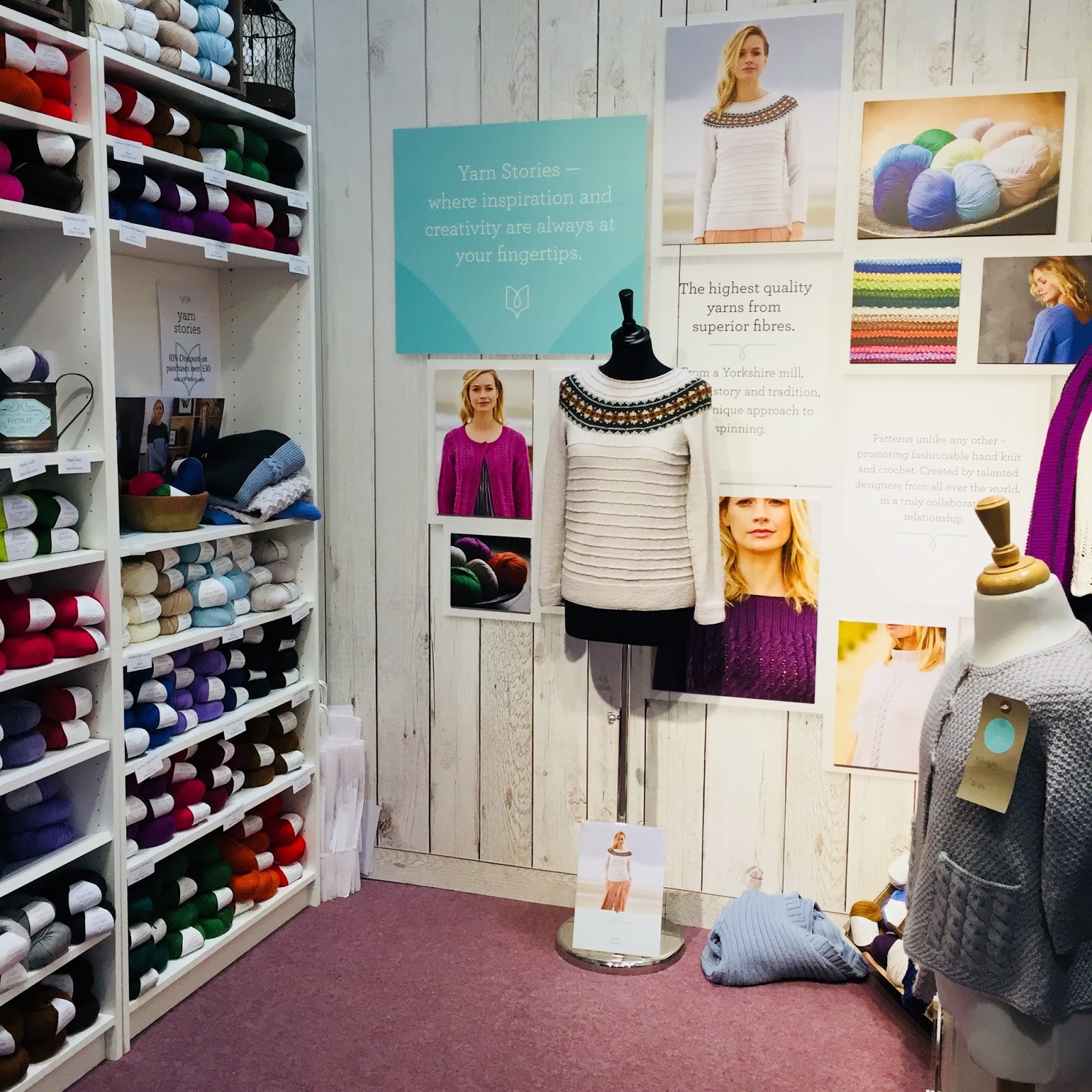 Emma Vining Hand Knitting New Designs for Yarn Stories