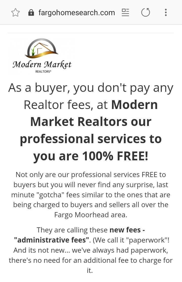 Fargo Realtor Modern Market Realtors Fargo Real Estate Beware Home