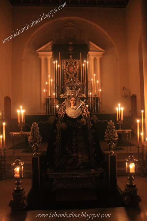 La Bambalina Besamanos de Ntra. Sra. de la Soledad (Huelva)